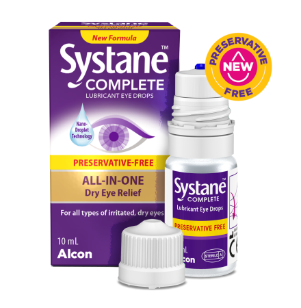 Systane® COMPLETE Preservative-Free Drops | Alcon UK